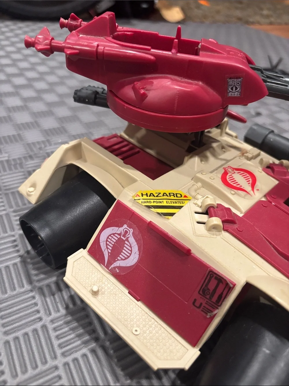 GI Joe Cobra RAGE in Good Condition 1990 Hasbro ARAH